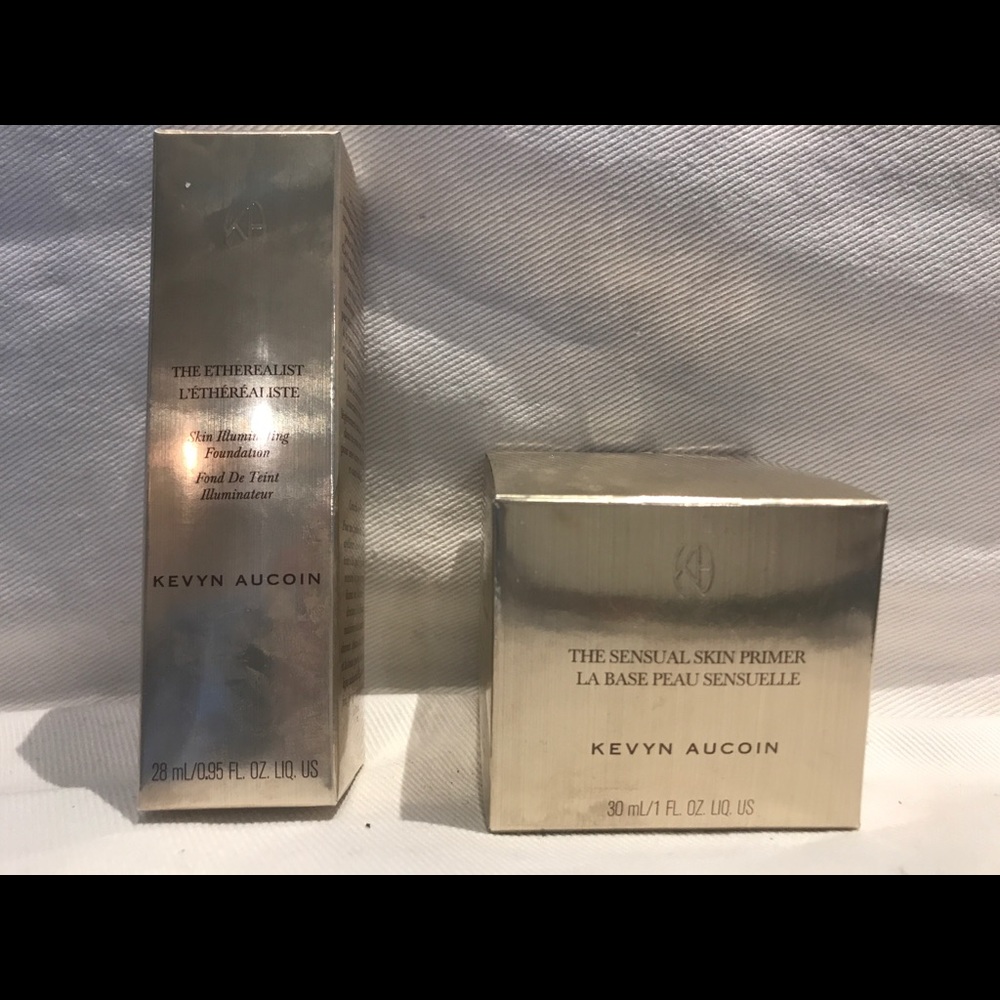 Kevyn/Kevin Aucoin primer & foundation used once